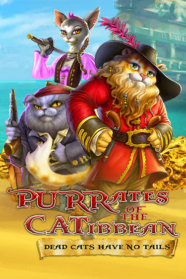 Демо игра PURRates of the CATibbean без регистрации | Champion Slots BY 